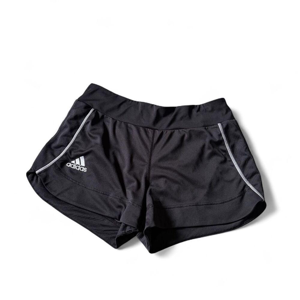 Adidas Women's Black and White Shorts